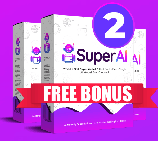 Free Bonus #2: Super AI: 26-in-1 Software Tools